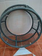 Bijzettafel of tafel, Minder dan 55 cm, Rond, Ophalen of Verzenden, Zo goed als nieuw