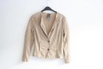 Zand tricot jasje van Poools in maat 40, nieuw!, Maat 38/40 (M), Verzenden, Beige, Nieuw
