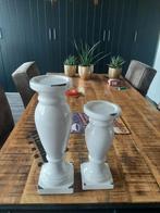 2 mooie kandelaars, Ophalen, Overige materialen, 25 tot 50 cm, Zo goed als nieuw
