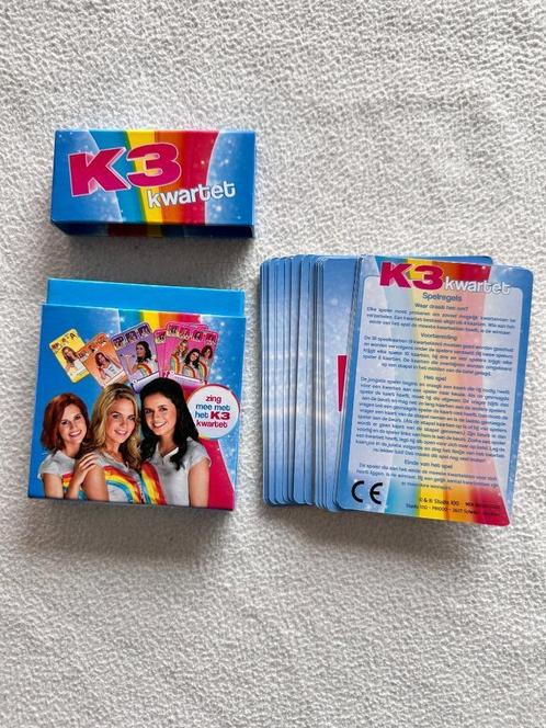 K3 Kwartet, Verzamelen, Speelkaarten, Jokers en Kwartetten, Gebruikt, Kwartet(ten), Ophalen of Verzenden