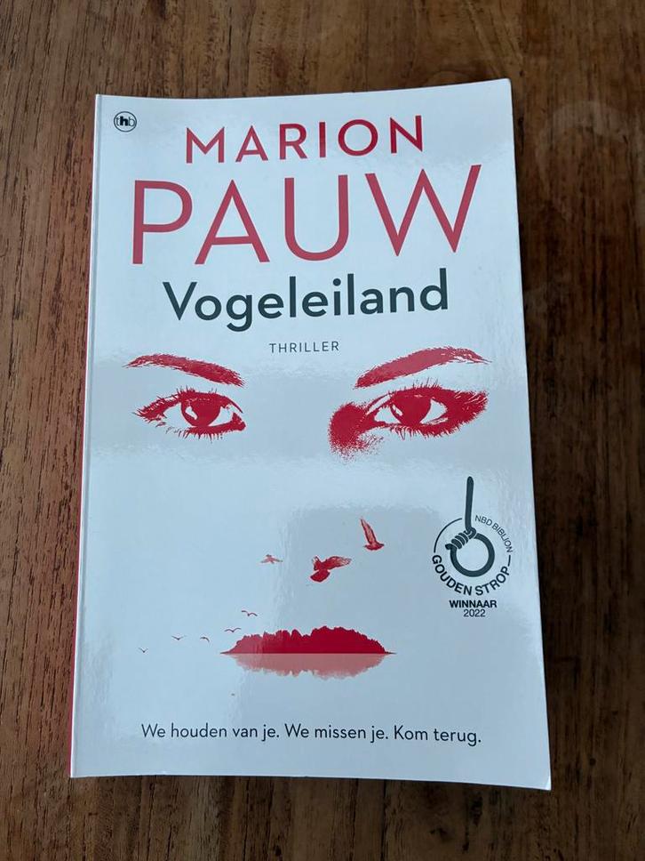 Marion Pauw - Vogeleiland, Boeken, Thrillers, Zo goed als nieuw, Nederland, Ophalen of Verzenden