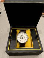 Fromanteel Globetrotter Moon Phase White, Overige merken, Leer, Polshorloge, Ophalen of Verzenden