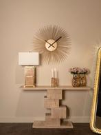 wandtafel Arvada travertin uitgevoerd van Richmond Interiors, Ophalen, Overige materialen, 100 tot 150 cm, Nieuw