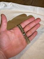 Rolex design; 14K gouden armband (585), Ophalen of Verzenden, Zo goed als nieuw, Goud