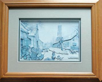 3D prent van Anton Pieck getiteld Het huchtje. beschikbaar voor biedingen