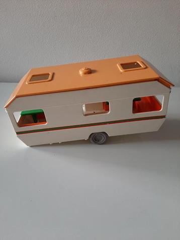 Vintage Playmobil Geobra 1977 Caravan beschikbaar voor biedingen