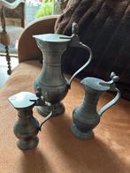 Tinnen kannen met deksel, Antiek en Kunst, Ophalen of Verzenden