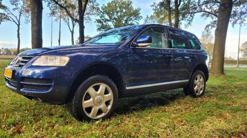 Volkswagen Touareg 3.2 V6 177KW 4MOTION AUT 2005 Blauw beschikbaar voor biedingen