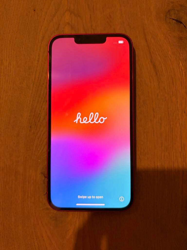 iPhone 13 - 128GB - Rood - Zo goed als nieuw, Telecommunicatie, Mobiele telefoons | Apple iPhone, 128 GB, IPhone 13, Ophalen of Verzenden