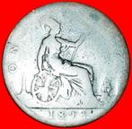 Ⰶ MISTRESS OF SEAS: GREAT BRITAIN PENNY 1894 SHIP VICTORIA!, Postzegels en Munten, Munten | Europa | Niet-Euromunten, Verzenden
