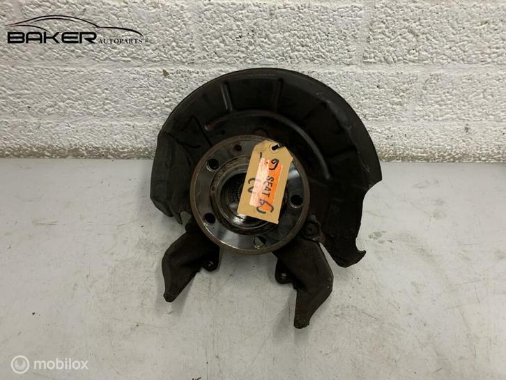Fusee houder linksvoor Seat Ibiza SC 6J ('08-'17), Auto-onderdelen, Ophanging en Onderstel, Seat, Gebruikt, Ophalen of Verzenden