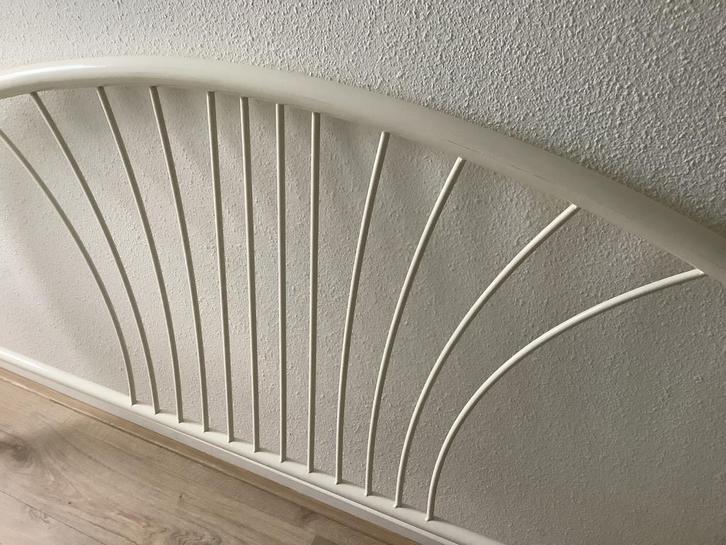 Dico stalen wit bedframe 2-persoons 160x200 cm/ 2x80x200 cm., Huis en Inrichting, Slaapkamer | Bedden, Gebruikt, Tweepersoons