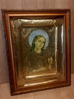 Antieke religieuse prent "Maria", Antiek en Kunst, Ophalen of Verzenden
