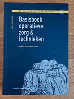 R. de Weert - Basisboek operatieve zorg en technieken, R. de Weert, Ophalen of Verzenden, Zo goed als nieuw