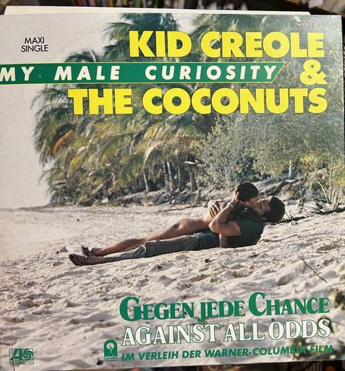 Kid Creole & the Coconuts: My male curiosity (maxi), Cd's en Dvd's, Vinyl | Pop, Zo goed als nieuw, 1980 tot 2000, 12 inch, Ophalen of Verzenden