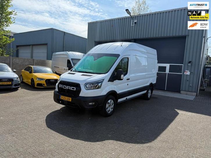 Ford TRANSIT 350 165pk L3H3 Bomvol! RWD Raptor grill/ elec., Auto's, Bestelauto's, Bedrijf, Te koop, 360° camera, ABS, Adaptive Cruise Control