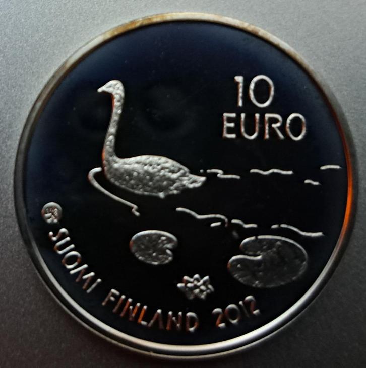 Finland, 10 Euro 2012 - zilver Proof, Postzegels en Munten, Munten | Europa | Euromunten, Losse munt, 10 euro, Finland, Zilver