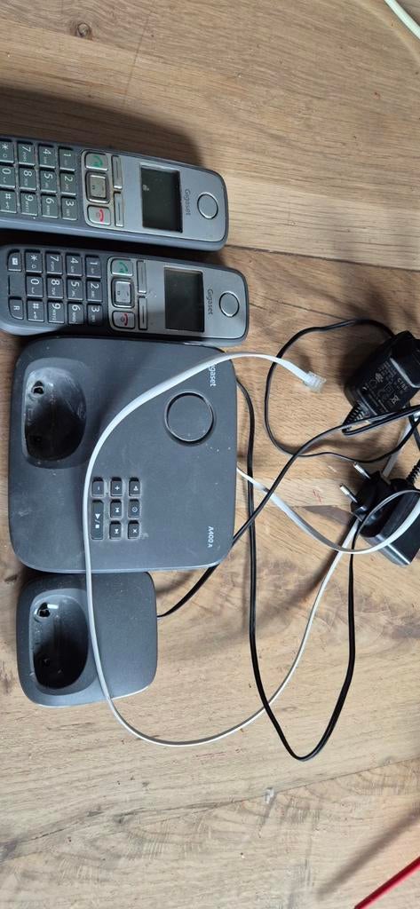 Gigaset A400A Draadloze Telefoon met 2 Handsets, Ophalen of Verzenden, Gebruikt, 2 handsets