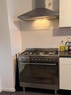 Smeg 90cm Gasfornuis met Oven - 6 Pits, Witgoed en Apparatuur, Fornuizen, Ophalen, Gebruikt, 60 cm of meer, Grill