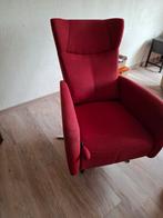 2x prominent relaxfauteuils, Huis en Inrichting, Fauteuils, Ophalen, Gebruikt, Minder dan 75 cm, Stof