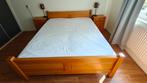 Tweepersoons bed 180x200, Ophalen, Bruin, Tweepersoons, Zo goed als nieuw