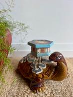 XXL Keramiek schildpad plantentafel vintage, Antiek en Kunst, Ophalen