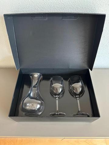 Lisa Mori Kristal Set: Karaf & 2 Glazen beschikbaar voor biedingen