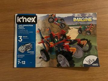K’nex Auto & Vliegtuig Bouwsets beschikbaar voor biedingen