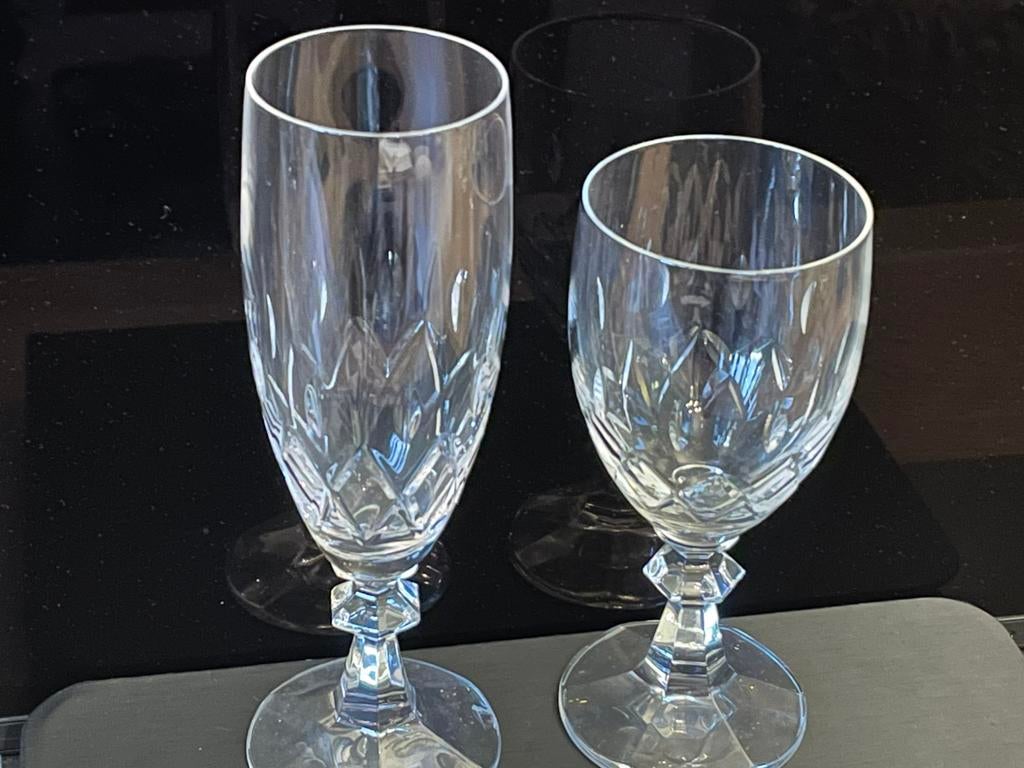 Kristallen glazen 4 soorten Schott Zwiesel, Glas of Glazen, Ophalen of Verzenden, Overige stijlen, Glas