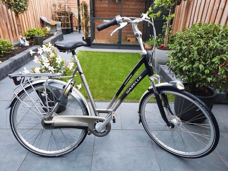 Damesfiets Gazelle Chamonix Framesize 61, Fietsen en Brommers, Fietsen | Dames | Damesfietsen, Zo goed als nieuw, Gazelle, Versnellingen