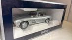 Mercedes benz 300 sl grey norev 1.18, Norev, Ophalen of Verzenden, A, A