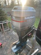 Mariner mercury 75pk 2 takt elpto opknapper, loop of sloop., Watersport en Boten, Ophalen, Gebruikt, Motor en Techniek, Zeilboot of Motorboot
