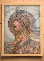 [Poster in Frame] Alphonse Mucha Zodiac 1900, Verzenden, Nieuw, Rechthoekig Staand