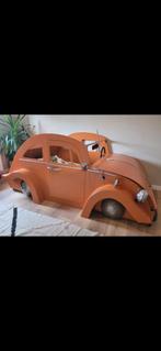 Vw kever kinder bed., Ophalen of Verzenden, Eenpersoons, Hout, 90 cm