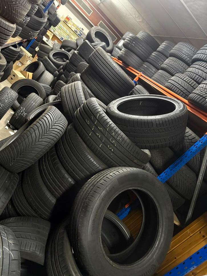 Circa 100 Gebruikte Banden 13-22 inch, Auto-onderdelen, Banden en Velgen, Band(en), Personenwagen, Gebruikt, Ophalen