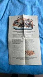 Rijmprent ter ere van huwelijk Juliana en Bernhard, Verzamelen, Tijdschriften, Kranten en Knipsels, Ophalen of Verzenden, 1920 tot 1940