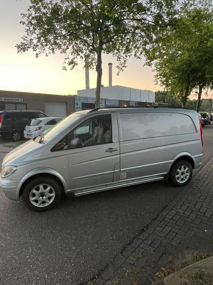 Mercedes Vito 115 CDI 320 Lang Automatic storing, Auto's, Bestelauto's, Particulier, Geïmporteerd, Zwart, Ophalen