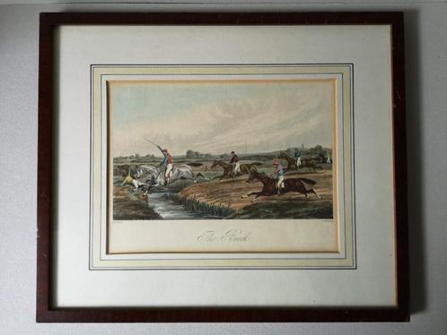 Gravure The Brook J.Harris naar H.Alken (1850), Antiek en Kunst, Kunst | Etsen en Gravures, Ophalen of Verzenden