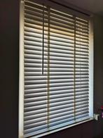 Houten jaloezie 1 stuk 90 x 140, Huis en Inrichting, Ophalen, 50 tot 100 cm, Zo goed als nieuw, Wit