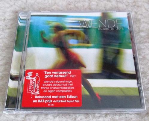 CD Wende - Quand Tu Dors, Cd's en Dvd's, Cd's | Franstalig, Zo goed als nieuw, Ophalen of Verzenden