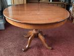 Uitschuifbare eettafel, Huis en Inrichting, Tafels | Eettafels, Ophalen, Gebruikt, 100 tot 150 cm, Rond