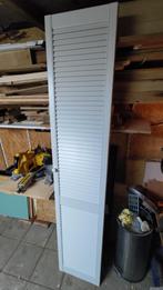 Louvredeur wit groot en klein, Ophalen, Gebruikt, Minder dan 80 cm, Overige typen