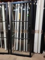 93x231,5cm binnendeur opdek L of R staallook zwart SK39, Ophalen, 80 tot 100 cm, 215 cm of meer, Binnendeur