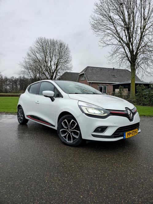 Renault Clio 1.5 dCi 90pk parelmoer wit panoramadak, Auto's, Renault, Particulier, Clio, ABS, Achteruitrijcamera, Adaptieve lichten