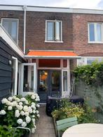 Retro zonnescherm te koop, Tuin en Terras, Zonneschermen, Ophalen, Gebruikt, Knikarmscherm