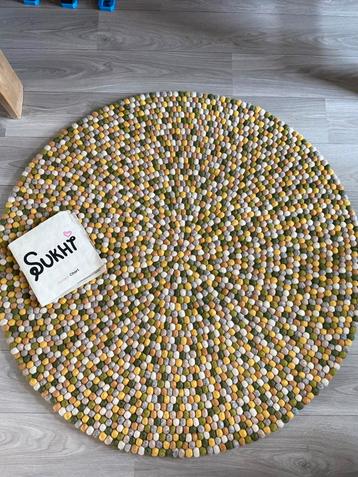 Sukhi Rugs rond kleed 125cm beschikbaar voor biedingen