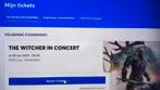 The witcher in concert Amsterdam 9-11-25, Tickets en Kaartjes, Twee personen, November