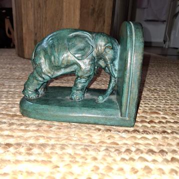 Vintage Boekensteun Olifant - Eigendom H. Antheunis beschikbaar voor biedingen