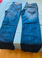 Te koop twee bijna nieuw,blauwe Spijkerbroeken Jeans., Ophalen of Verzenden, Zo goed als nieuw, Blauw