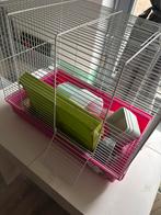 Hamsterkooi met alle toebehoren, Dieren en Toebehoren, Kooi, Gebruikt, Minder dan 75 cm, Hamster